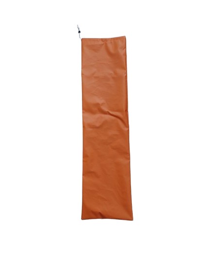 pvc pole bag orange