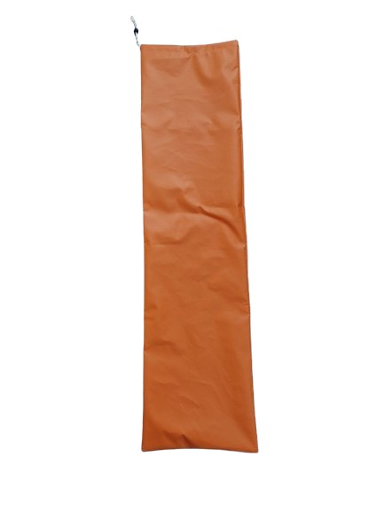 pvc pole bag orange