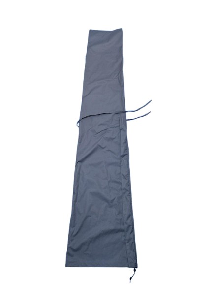 shaped parasol cover grey